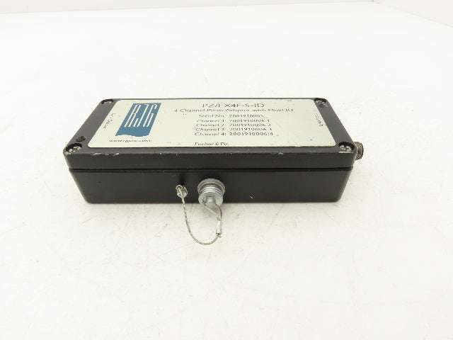 RJG PZ/LX4F-S-ID Vacuum Gauge Transducer Piezo Module 4 Channel w/Mold ID