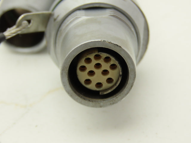 Fischer A10-000-3451A Connector Cable 10-Pin Male Female Plug 12"L  Lot of 2
