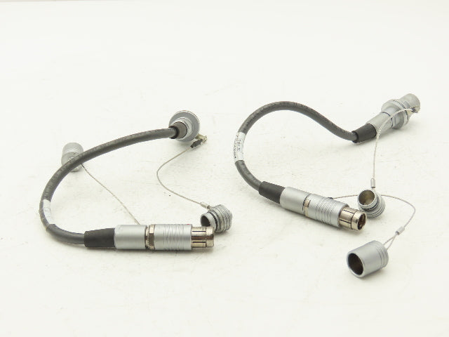 Fischer A10-000-3451A Connector Cable 10-Pin Male Female Plug 12"L  Lot of 2