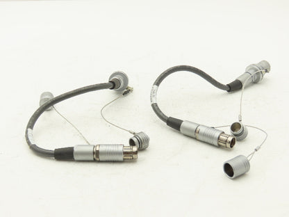 Fischer A10-000-3451A Connector Cable 10-Pin Male Female Plug 12"L  Lot of 2