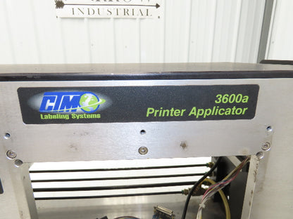CTM 3600A-S84-EX High Speed Label Applicator No Printer 5" Width