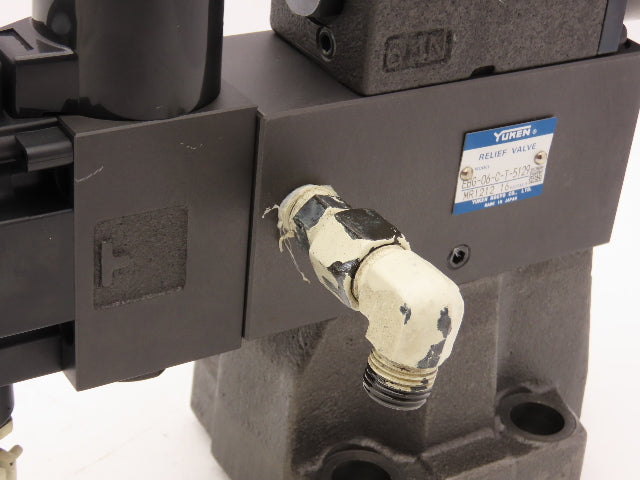 Yuken EDG-01V-B-PNT22-5198 Proportional Solenoid Relief Valve EBG-06-C-T-5129