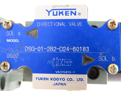 Yuken EDG-01V-B-PNT22-5198 Proportional Solenoid Relief Valve EBG-06-C-T-5129