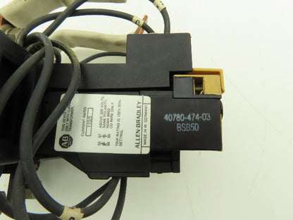 Allen Bradley 193-HPD110A Motor Starter Overload Relay 3Ph 66-110A 110/5 Ratio