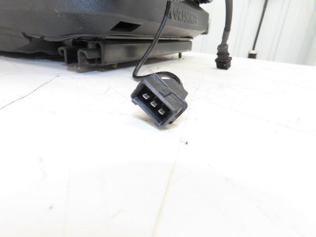 Grammer Forklift Seat Black Vinyl Adjustable Removed From Linde 1114891