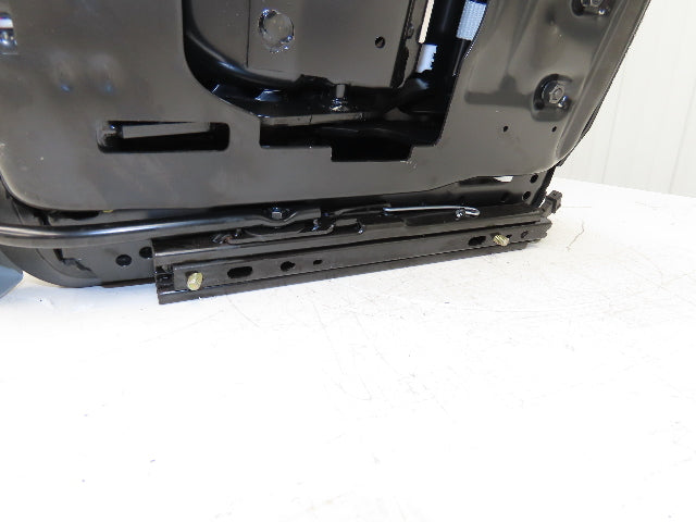 Grammer Forklift Seat Black Vinyl Adjustable Removed From Linde 1114891