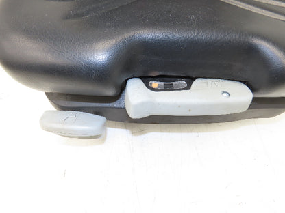 Grammer Forklift Seat Black Vinyl Adjustable Removed From Linde 1114891