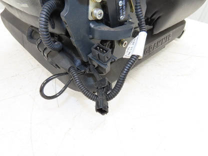 Grammer Forklift Seat Black Vinyl Adjustable Removed From Linde 1114891