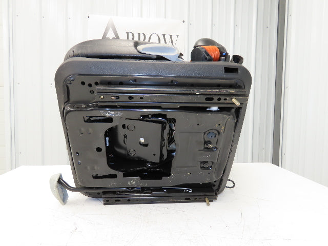 Grammer Forklift Seat Black Vinyl Adjustable Removed From Linde 1114891