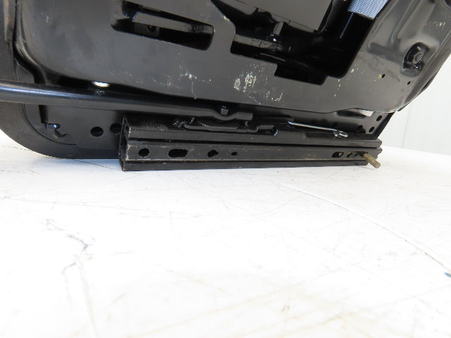 Grammer Forklift Seat Black Vinyl Adjustable Removed From Linde 1114891