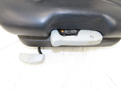 Grammer Forklift Seat Black Vinyl Adjustable Removed From Linde 1114891