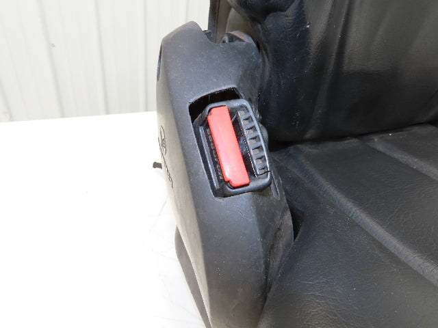 Grammer Forklift Seat Black Vinyl Adjustable Removed From Linde 0015225372