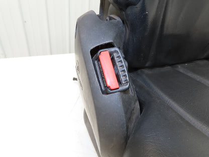 Grammer Forklift Seat Black Vinyl Adjustable Removed From Linde 0015225372