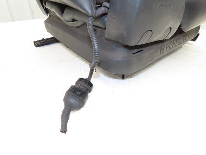 Grammer Forklift Seat Black Vinyl Adjustable Removed From Linde 0015225372