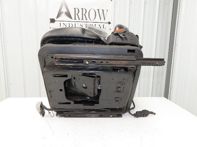 Grammer Forklift Seat Black Vinyl Adjustable Removed From Linde 0015225372