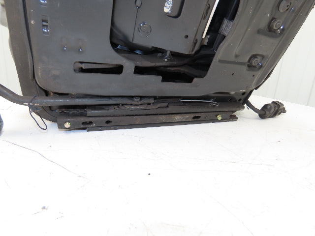 Grammer Forklift Seat Black Vinyl Adjustable Removed From Linde 0015225372