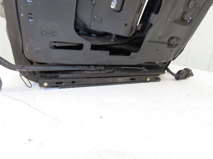 Grammer Forklift Seat Black Vinyl Adjustable Removed From Linde 0015225372
