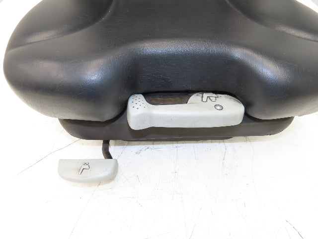 Grammer Forklift Seat Black Vinyl Adjustable Removed From Linde 0015225372