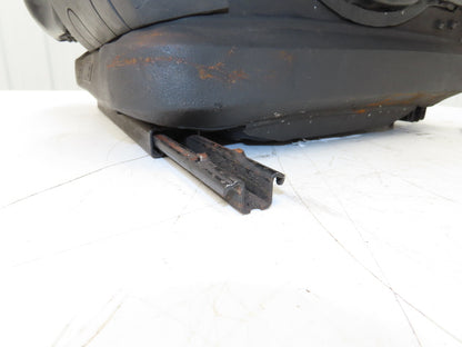 Grammer Forklift Seat Black Vinyl Adjustable Removed From Linde 0015225372
