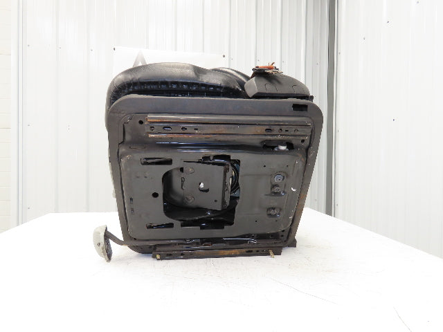 Grammer Forklift Seat Black Vinyl Adjustable Removed From Linde 0015225372