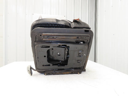 Grammer Forklift Seat Black Vinyl Adjustable Removed From Linde 0015225372