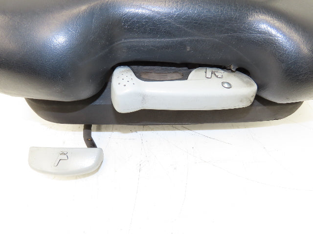 Grammer Forklift Seat Black Vinyl Adjustable Removed From Linde 0015225372