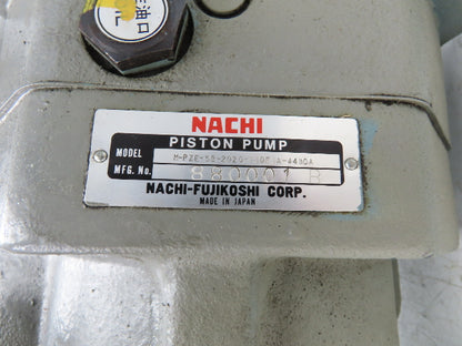 Nachi M-PZE-5B-2020-130F3A-4430A Hydraulic Variable Piston Pump  -Incomplete-
