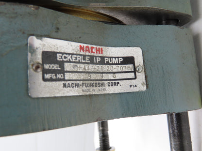 Nachi M-PZE-5B-2020-130F3A-4430A Hydraulic Variable Piston Pump  -Incomplete-