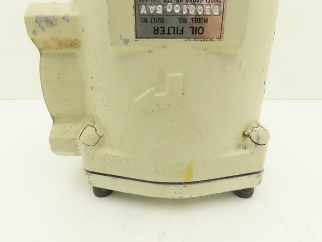 Taisei Kogyo BE03100 Hydraulic Oil Filter Aluminum Housing Stainless Element