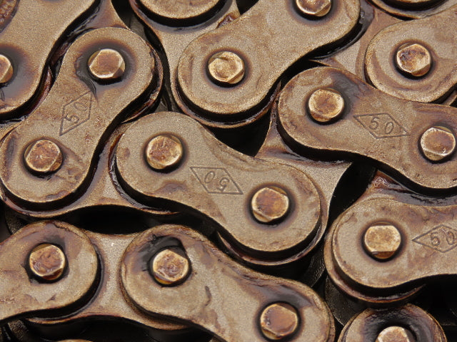 Diamond X-1550-010 Roller Chain #50 Riveted 10' Single Strand DMD-50-1R-10FT