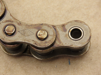 Diamond X-1550-010 Roller Chain #50 Riveted 10' Single Strand DMD-50-1R-10FT