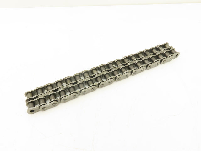 Martin 6018CHN Coupling Roller Chain #60 Riveted 18 Links 2-Strand  Lot of 2