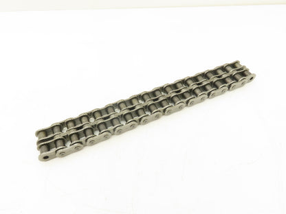 Martin 6018CHN Coupling Roller Chain #60 Riveted 18 Links 2-Strand  Lot of 2