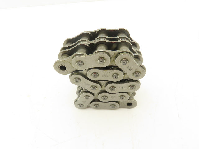 Martin 6018CHN Coupling Roller Chain #60 Riveted 18 Links 2-Strand  Lot of 2
