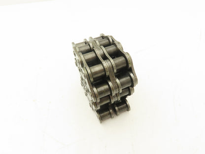 Martin 6018CHN Coupling Roller Chain #60 Riveted 18 Links 2-Strand  Lot of 2