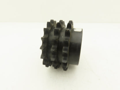 Martin E50B18H #50 Roller Chain Sprocket 3-Strand 18-Tooth 3/4" Plain Bore