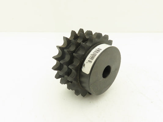 Martin E50B18H #50 Roller Chain Sprocket 3-Strand 18-Tooth 3/4" Plain Bore