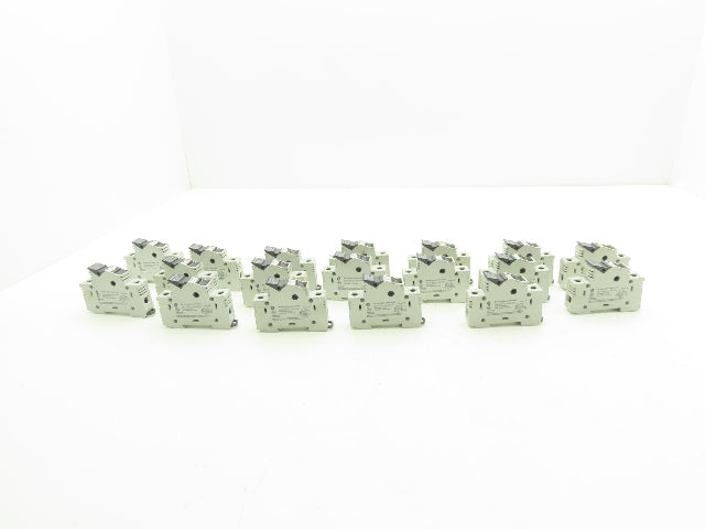 Allen Bradley 1492-FB1C30 Fuse Holder 30A 600V 1 Pole Class CC Ser B Lot of 18
