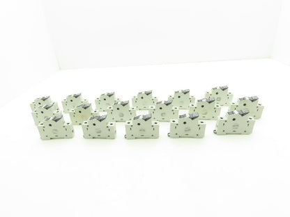 Allen Bradley 1492-FB1C30 Fuse Holder 30A 600V 1 Pole Class CC Ser B Lot of 17