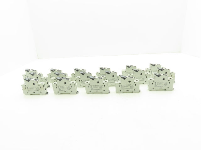 Allen Bradley 1492-FB1C30 Fuse Holder 30A 600V 1 Pole Class CC Ser B Lot of 17