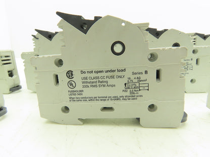 Allen Bradley 1492-FB1C30 Fuse Holder 30A 600V 1 Pole Class CC Ser B Lot of 17