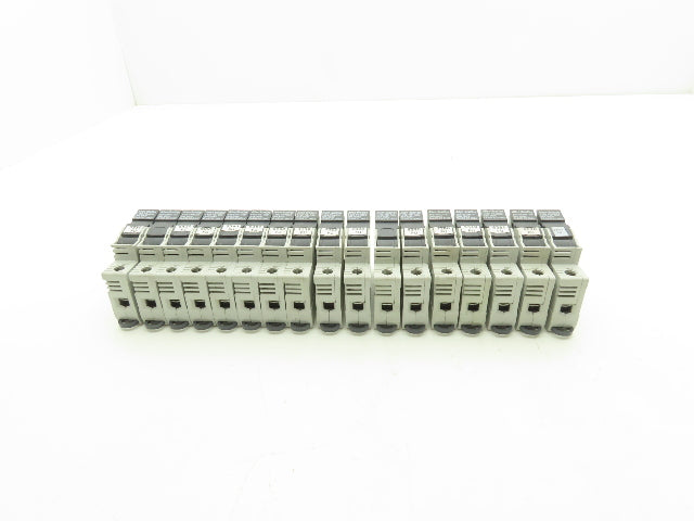 Allen Bradley 1492-FB1C30 Fuse Holder 30A 600V 1 Pole Class CC Ser B Lot of 17