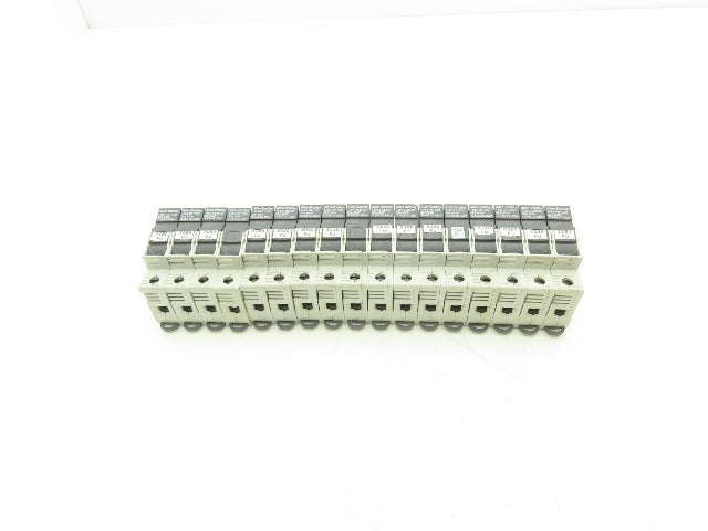 Allen Bradley 1492-FB1C30 Fuse Holder 30A 600V 1 Pole Class CC Ser B Lot of 17
