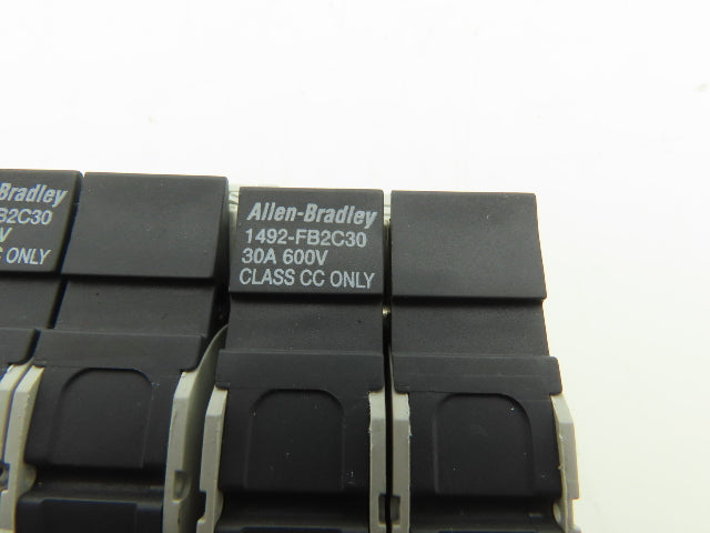 Allen Bradley 1492-FB2C30 Fuse Holder 30A 600VAC 2 Pole Class CC Series B