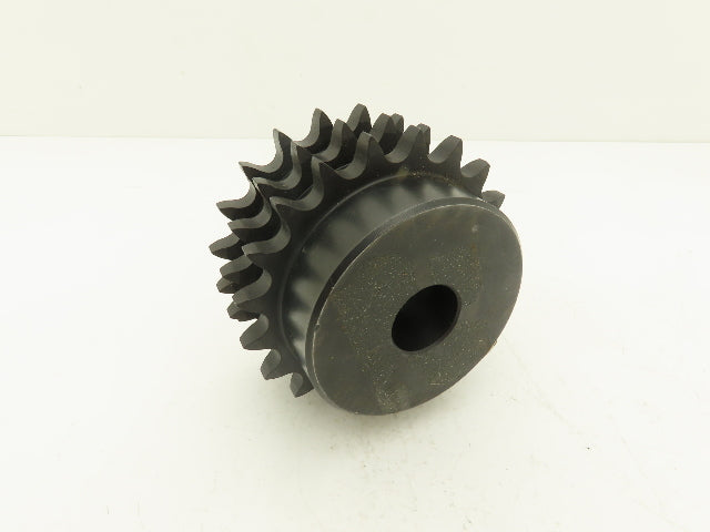 Martin E50B20H #50 Roller Chain Sprocket 3-Strand 20-Tooth 1" Plain Bore