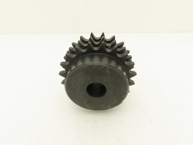 Martin E50B20H #50 Roller Chain Sprocket 3-Strand 20-Tooth 1" Plain Bore