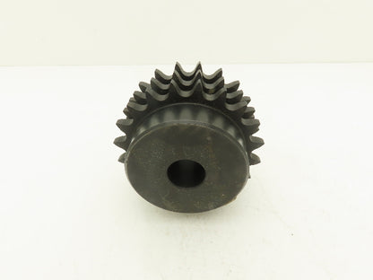 Martin E50B20H #50 Roller Chain Sprocket 3-Strand 20-Tooth 1" Plain Bore
