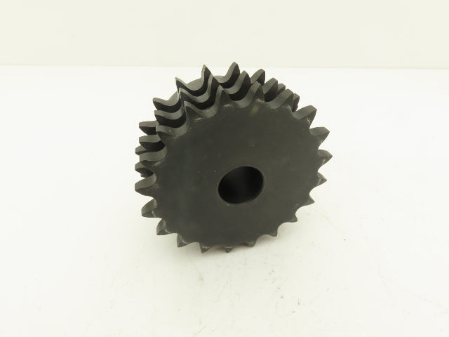 Martin E50B20H #50 Roller Chain Sprocket 3-Strand 20-Tooth 1" Plain Bore