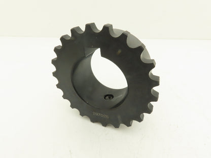 6022 #60 Roller Chain Sprocket 22-Tooth 2-7/8" Keyed Bore 3/4"Pitch