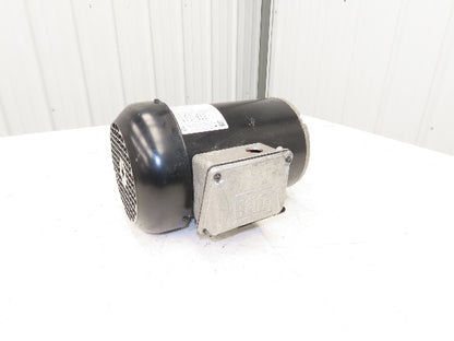 WEG 00118ET3E56-S Safe Area AC Motor 1Hp 1765RPM 230/460V 3Ph 56 Frame TEFC